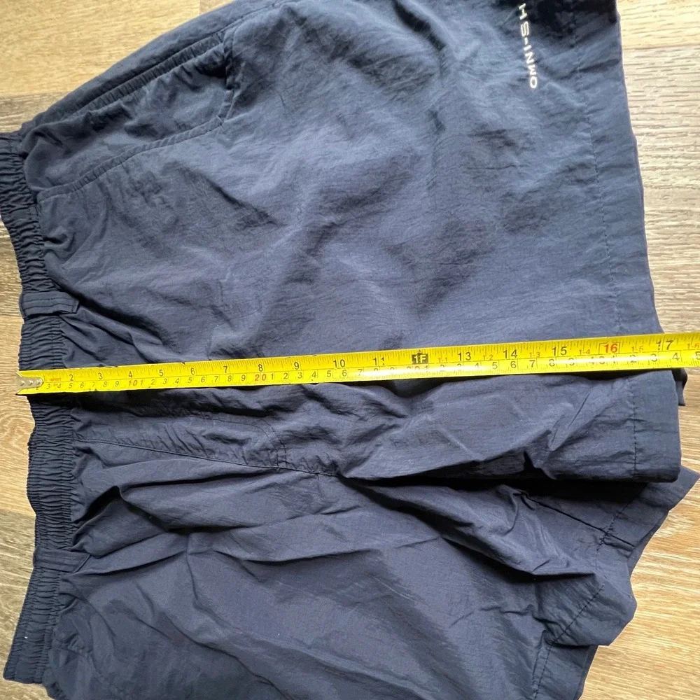Columbia PFG Shorts Mens XL Blue Omni-Shade Nylon Mesh Lined Fishing Hiking